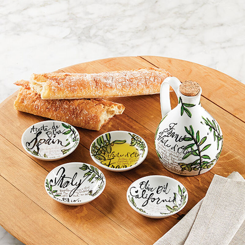 Olive Oil Dipping Dishes (Set of 4)