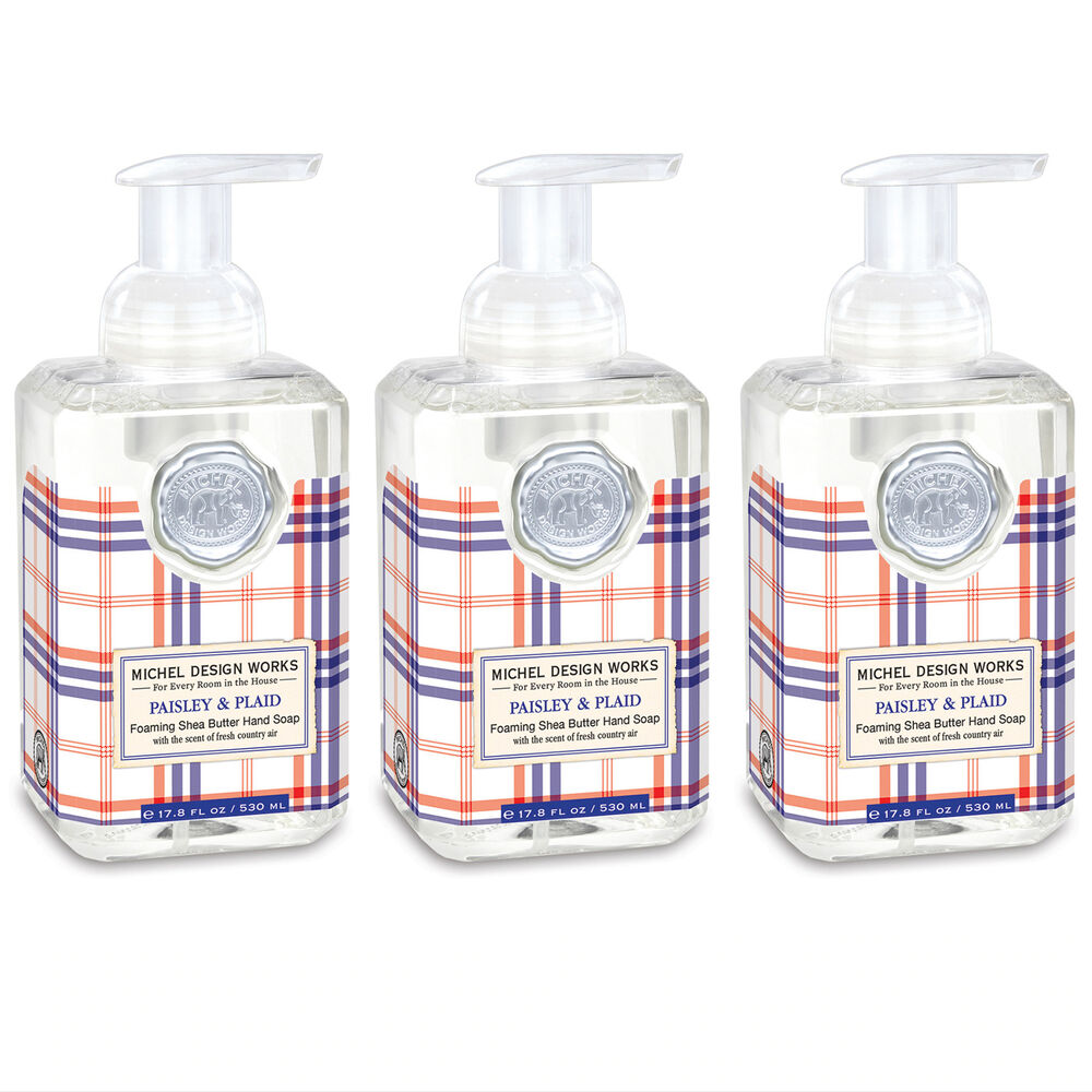 Paisley & Plaid Foaming Hand Soap image number 0