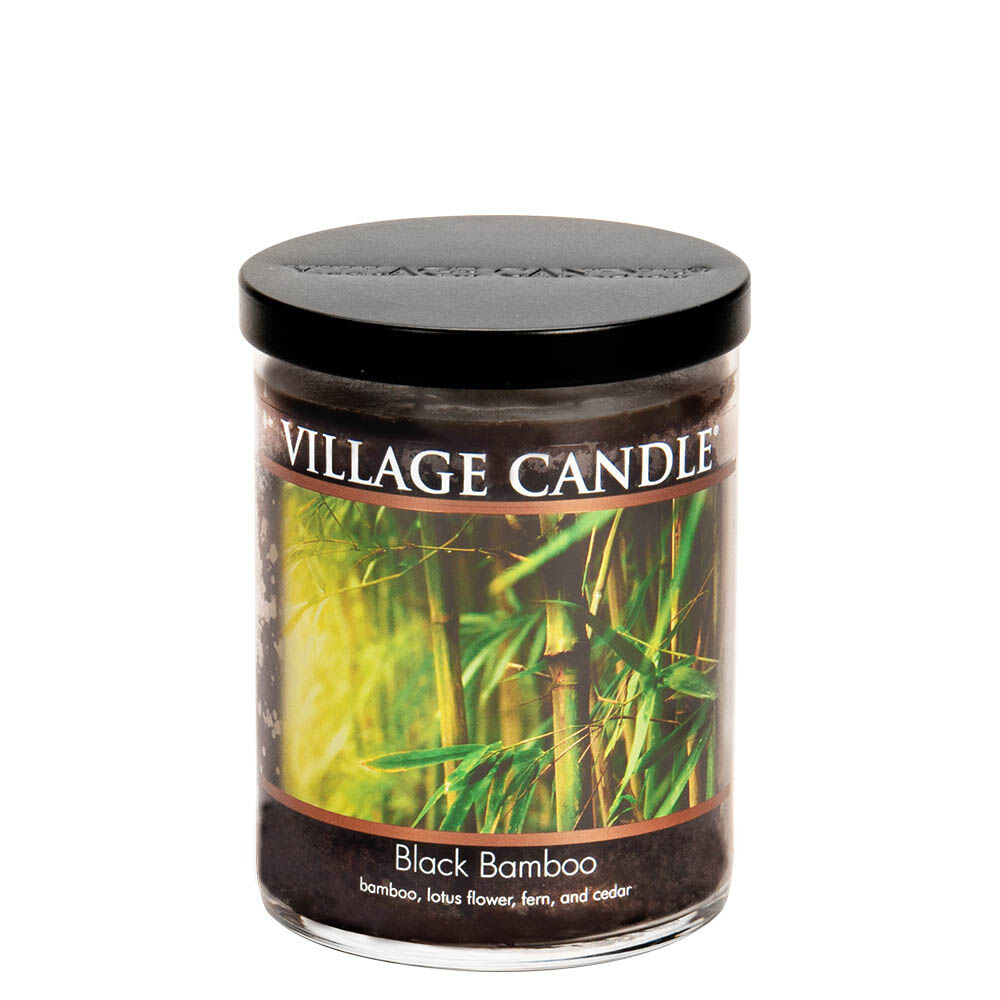 Black Bamboo Candle - Decor Collection image number 1