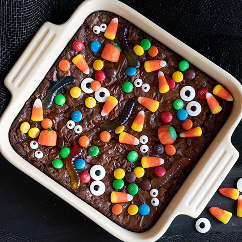 Candy Cauldron Brownies