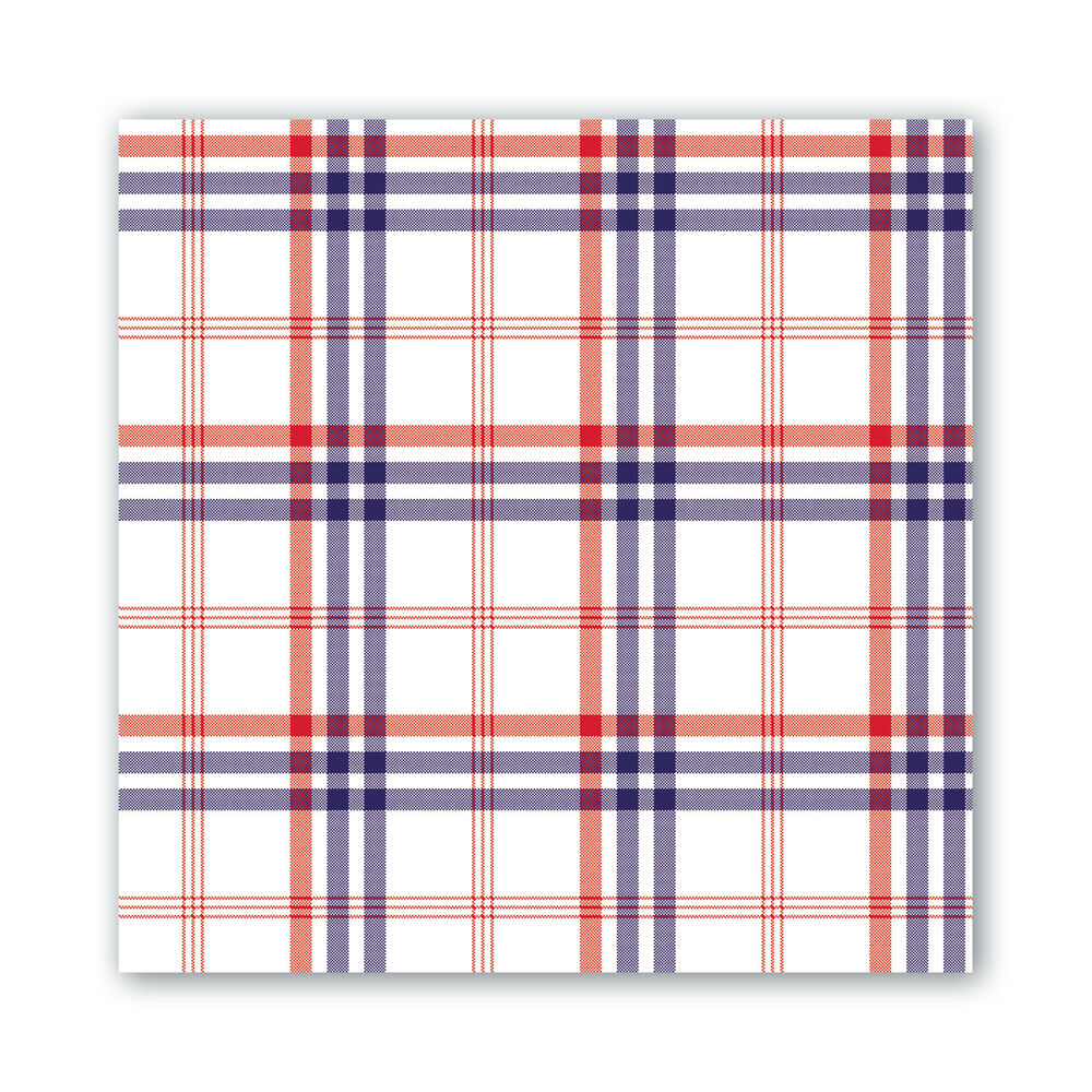 Paisley & Plaid Luncheon Napkins image number 0