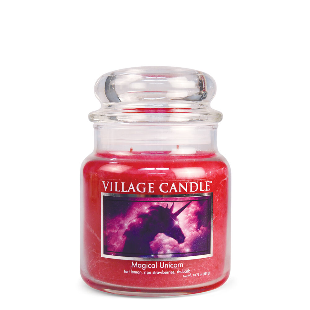 Magical Unicorn Large Apothecary Village Candle Stonewall Kitchen