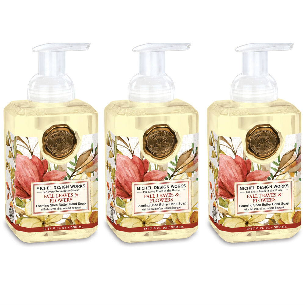 Fall Leaves & Flowers Foaming Hand Soap image number 0