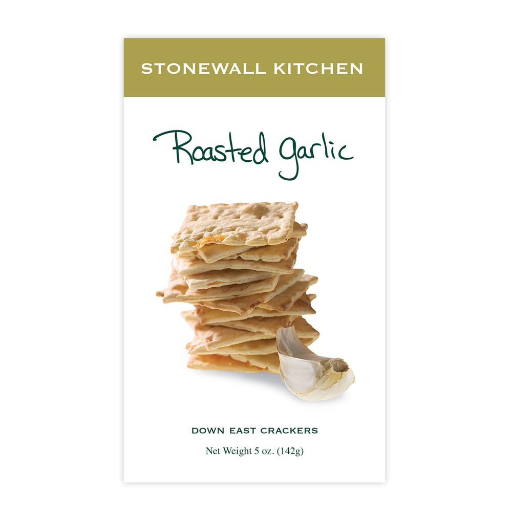 Roasted Garlic Crackers image number 0
