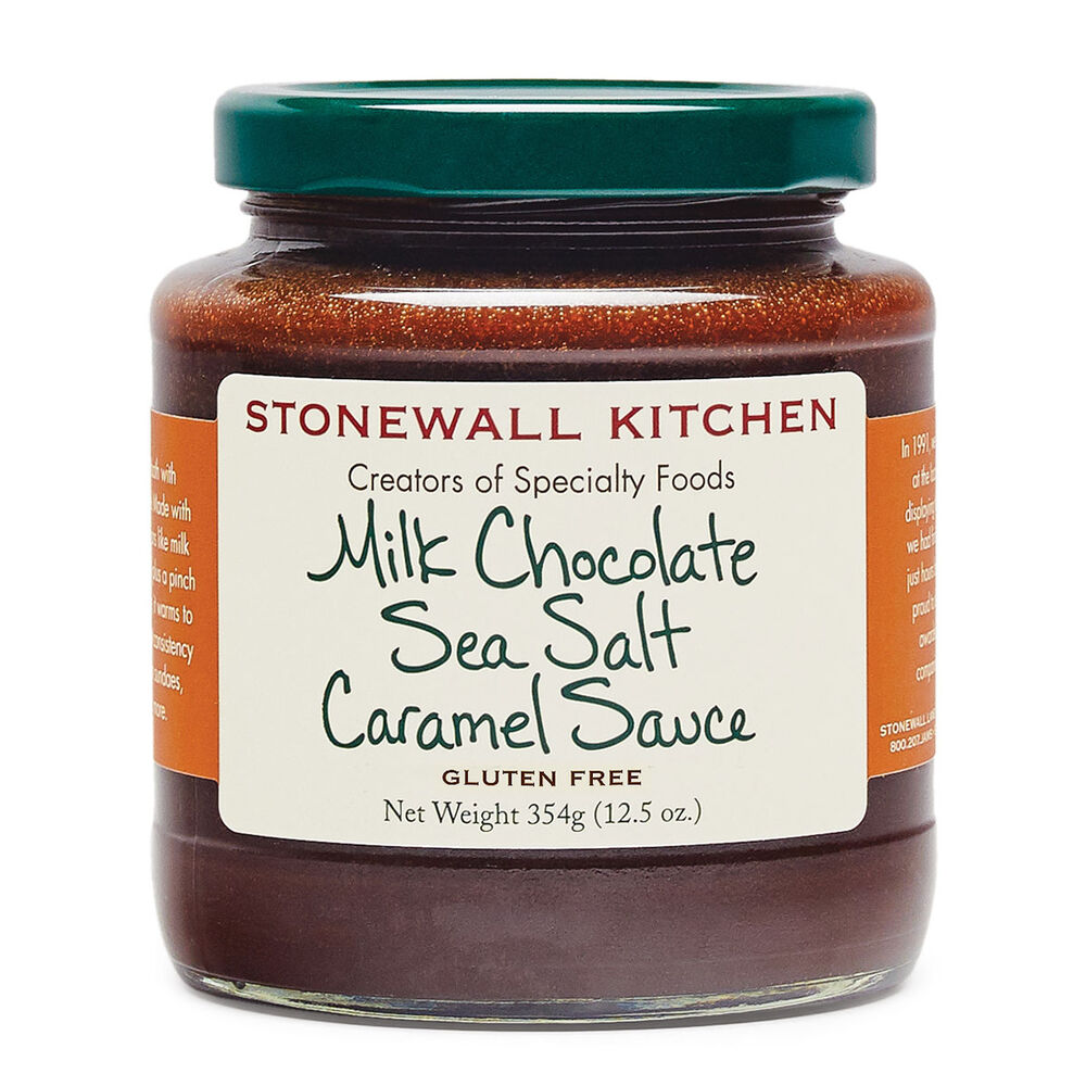 Milk Chocolate Sea Salt Caramel Sauce Stonewall Kitchen