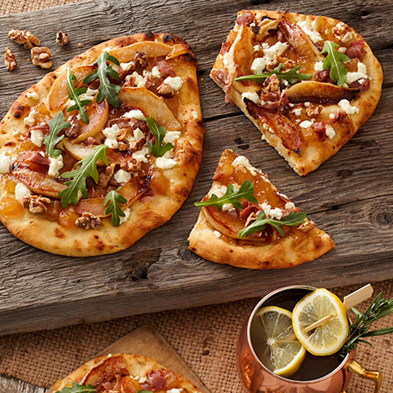 Savory Pear Flatbread Pizza