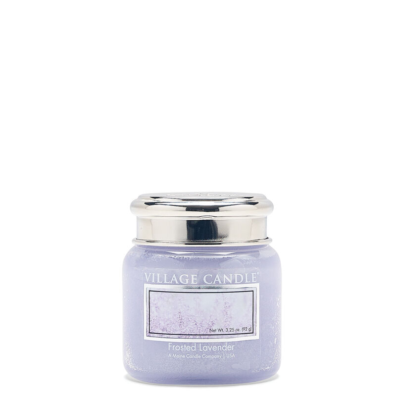Frosted Lavender Candle