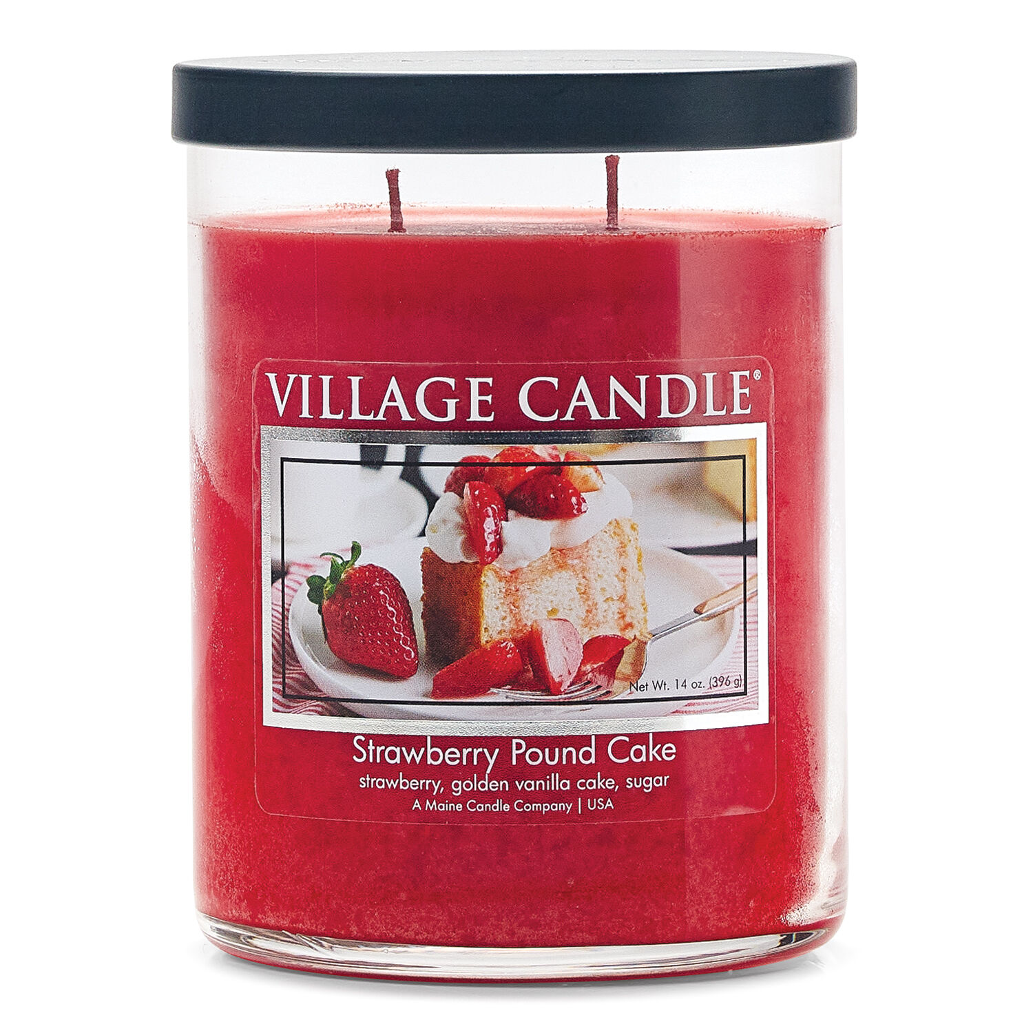 Strawberry pound outlet cake candle