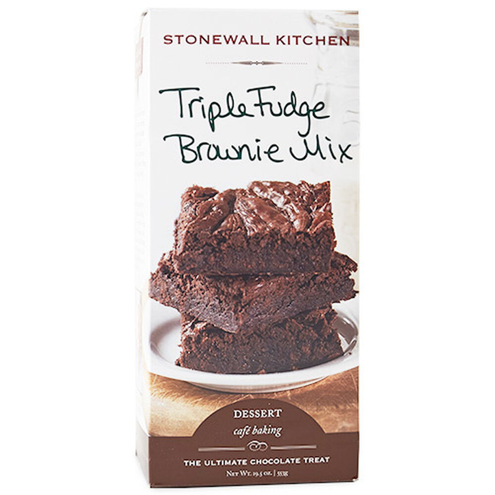 Triple Fudge Brownie Mix - Stonewall Kitchen - Stonewall Kitchen