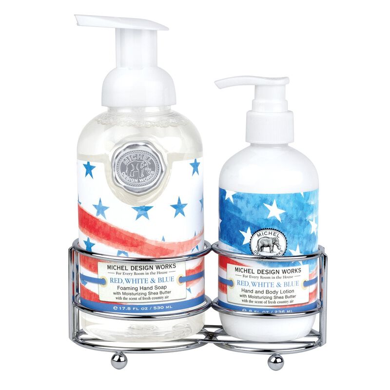 Red, White, & Blue Hand Care Caddy