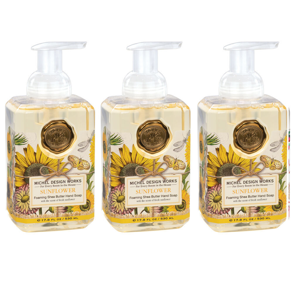 Sunflower Foaming Hand Soap 3-Pack image number 0