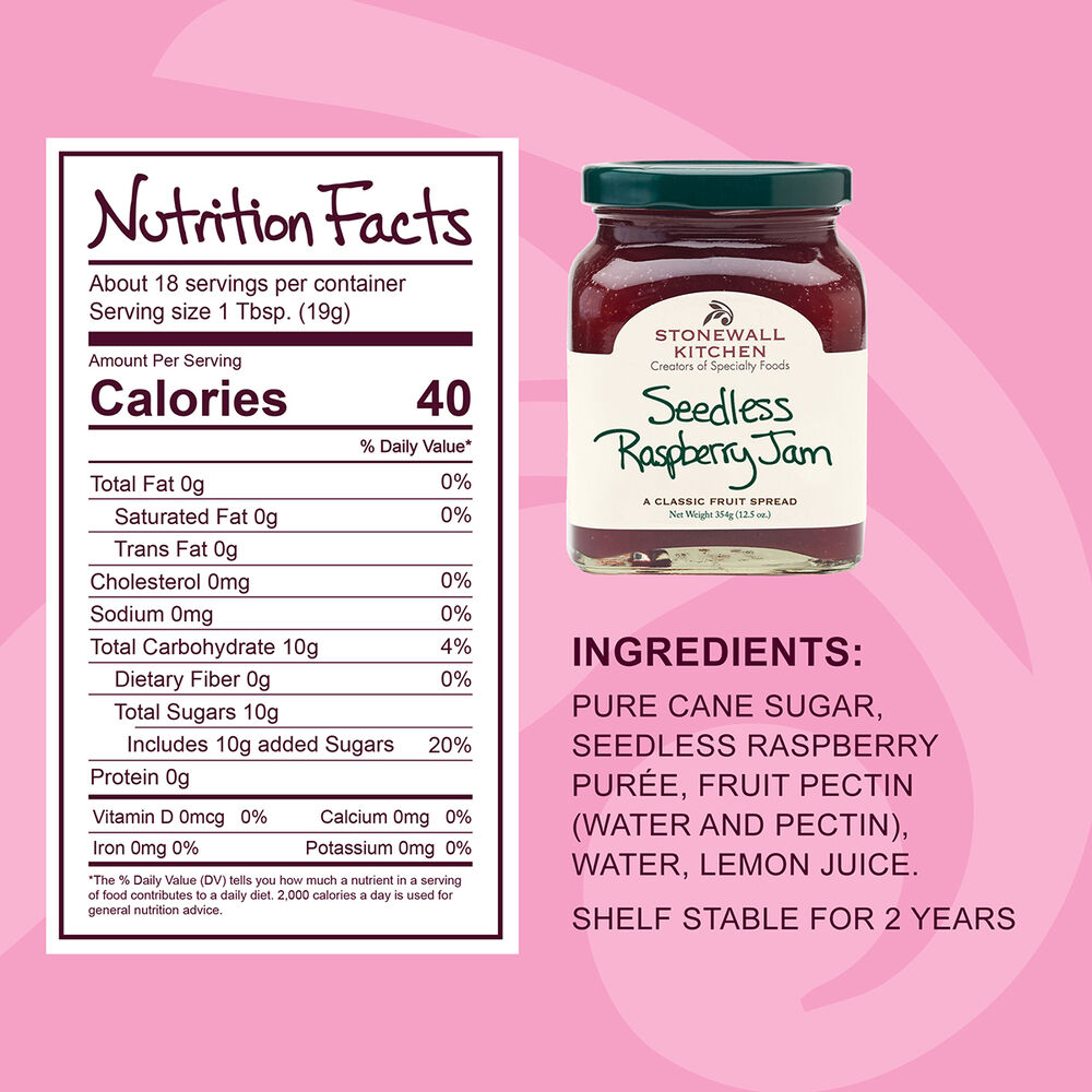 Seedless Raspberry Jam