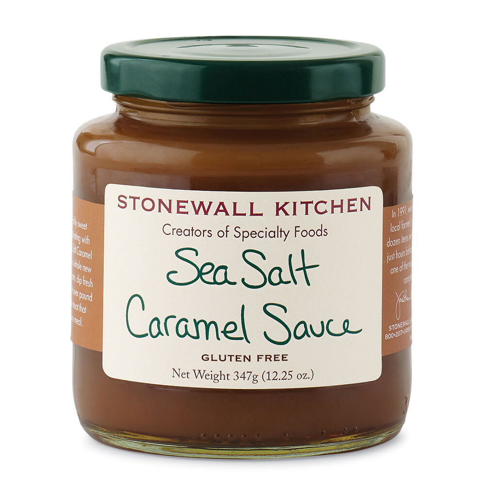 Sea Salt Caramel Sauce | Dessert Sauces & Candy | Stonewall Kitchen