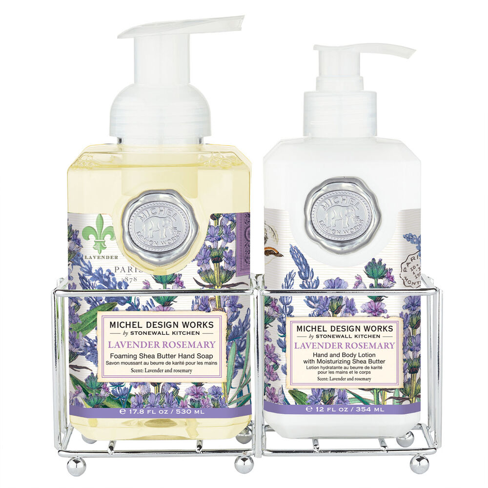 Lavender Rosemary Hand Care Caddy image number 0