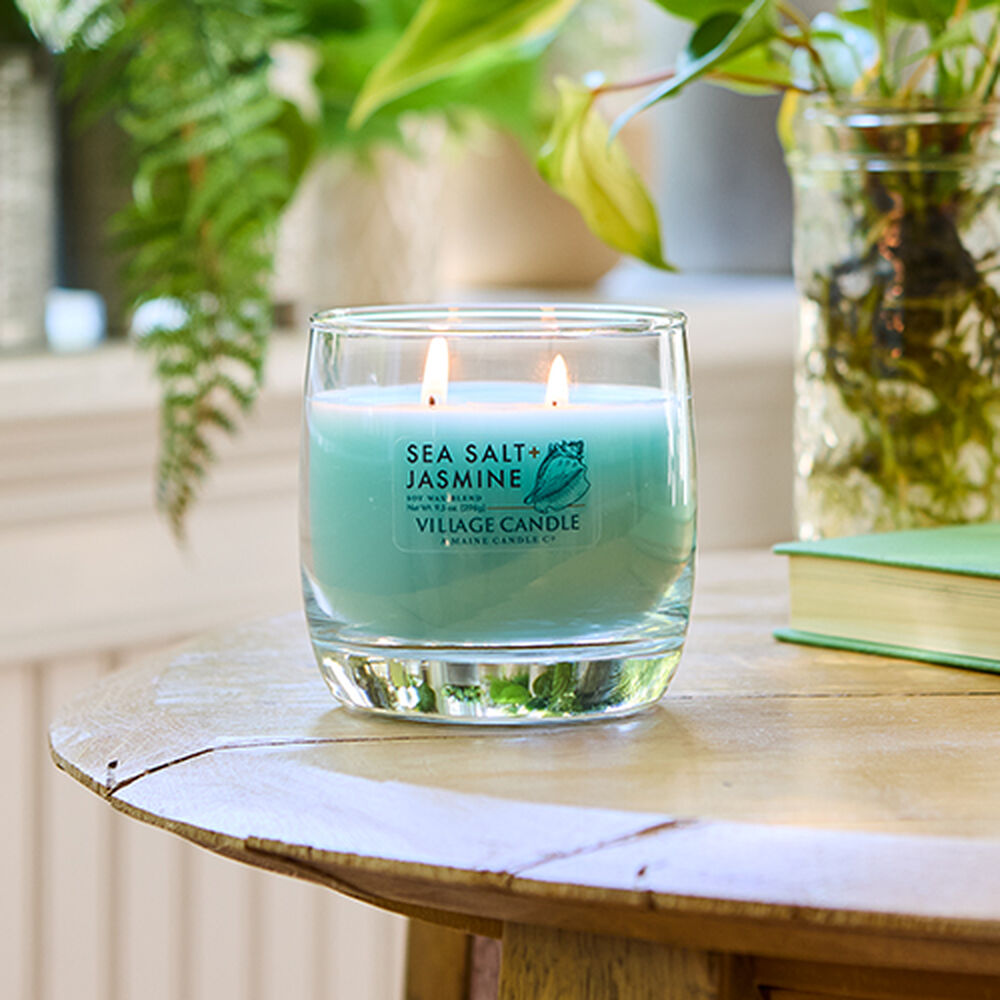 Sea Salt + Jasmine Wild Light Candle