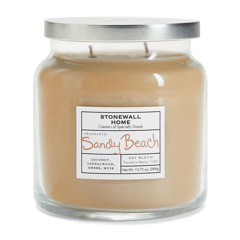 Stonewall Home Sandy Beach Candle