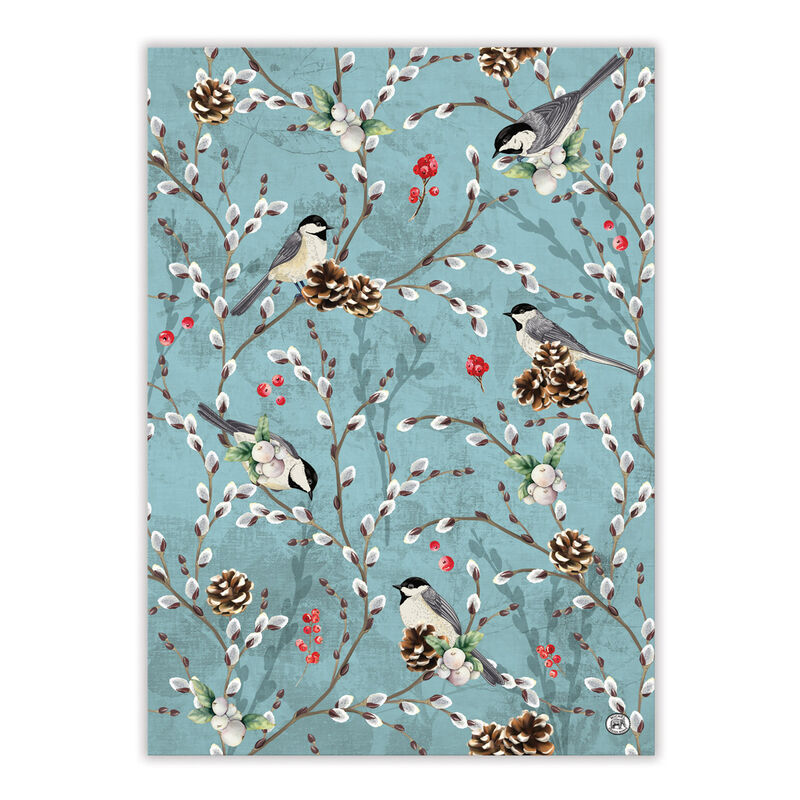  Winterberry & Balsam Kitchen Towel