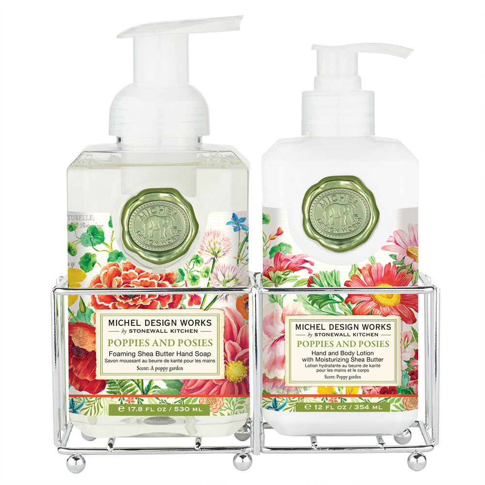 Poppies and Posies Hand Care Caddy image number 0