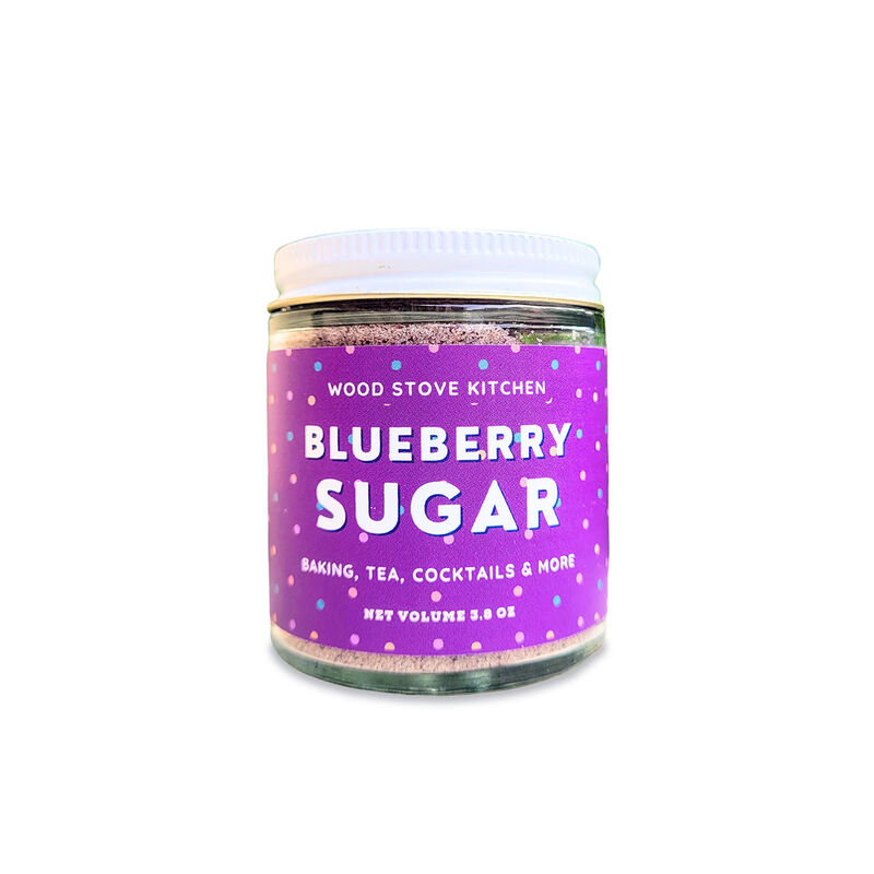 Wood Stove Kitchen Blueberry Sugar