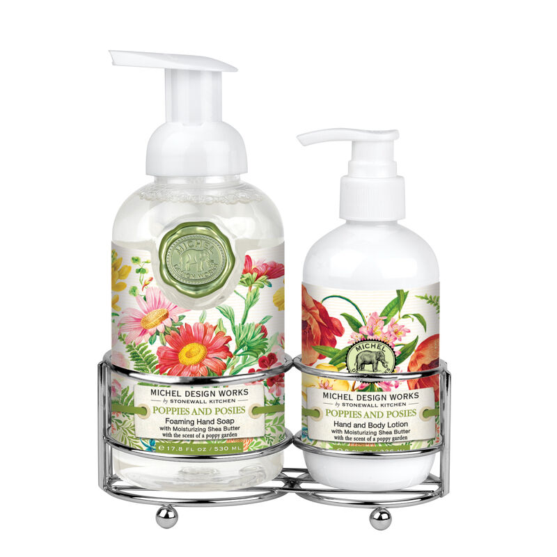Poppies and Posies Hand Care Caddy