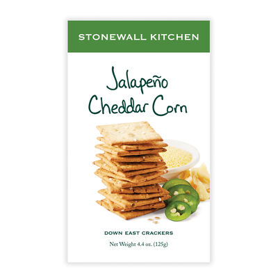 Jalape&ntilde;o Cheddar Corn Crackers