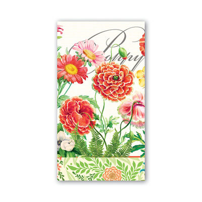Poppies and Posies Hostess Napkins