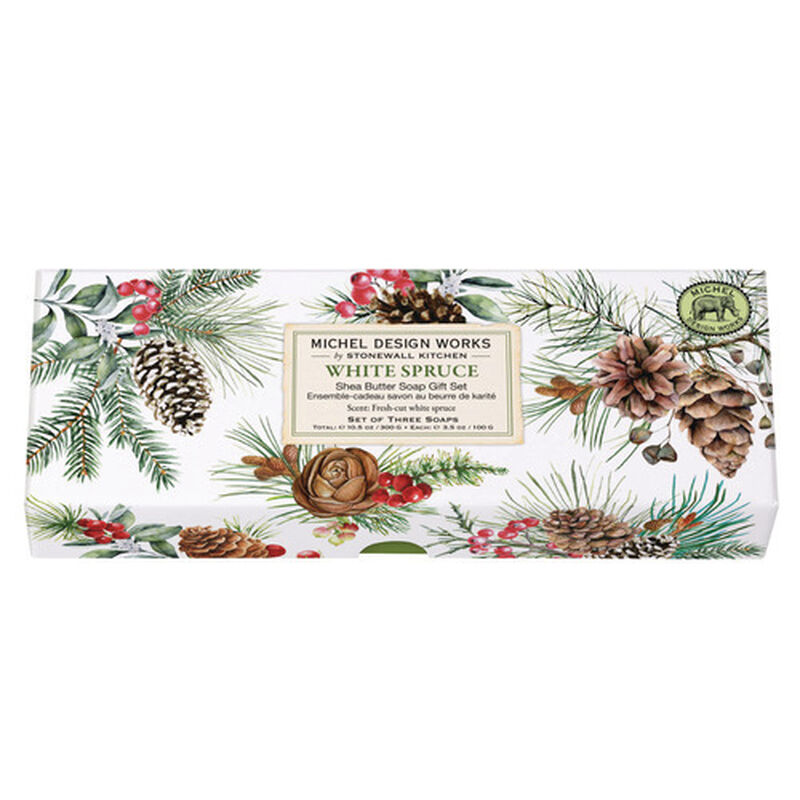 White Spruce Soap Gift Set