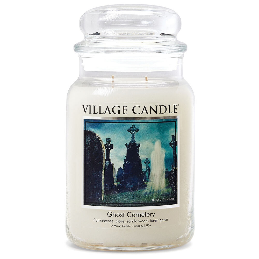 Ghost Cemetery Large Apothecary - Village Candle - Stonewall Kitchen
