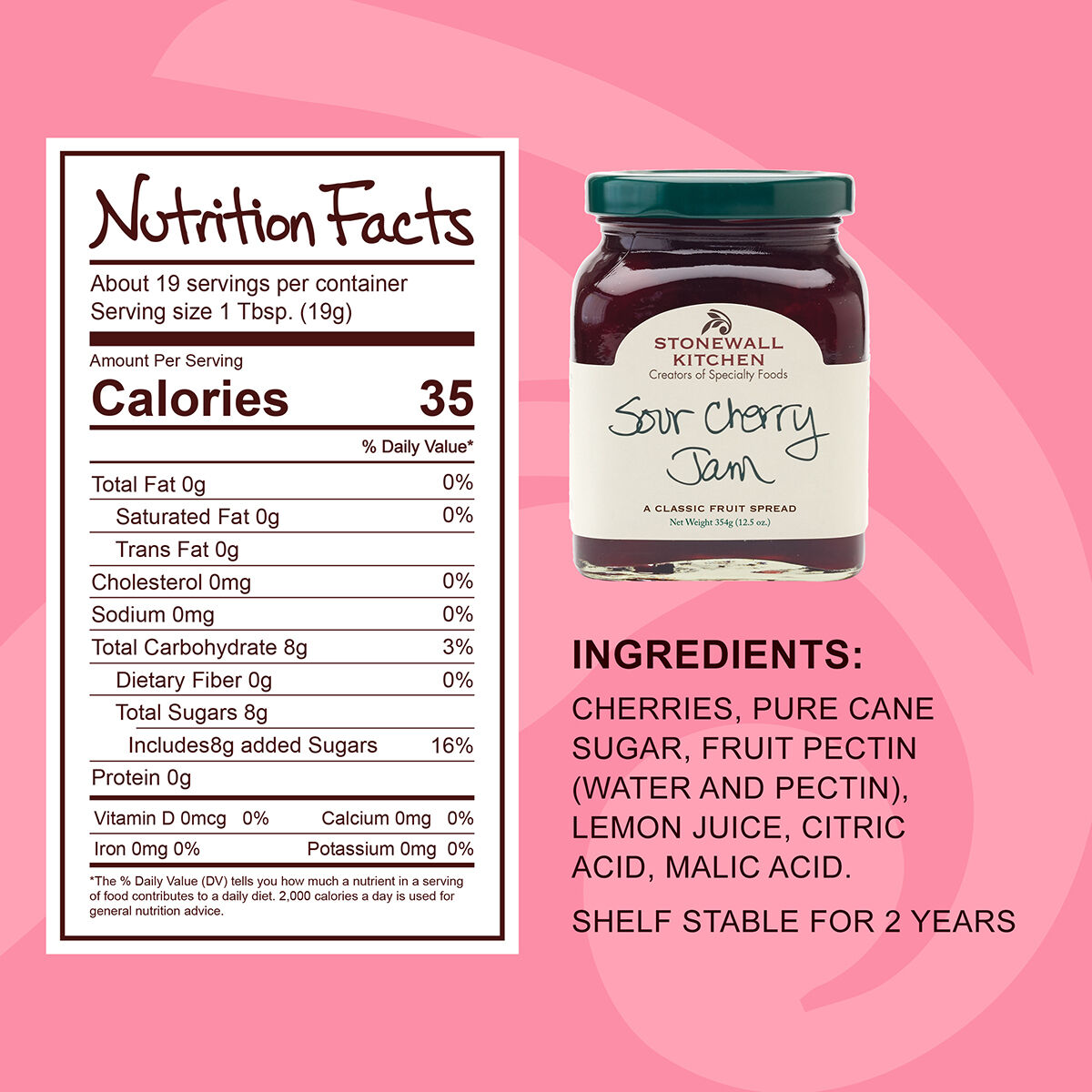 Sour Cherry Jam - Jams & Jellies - Stonewall Kitchen