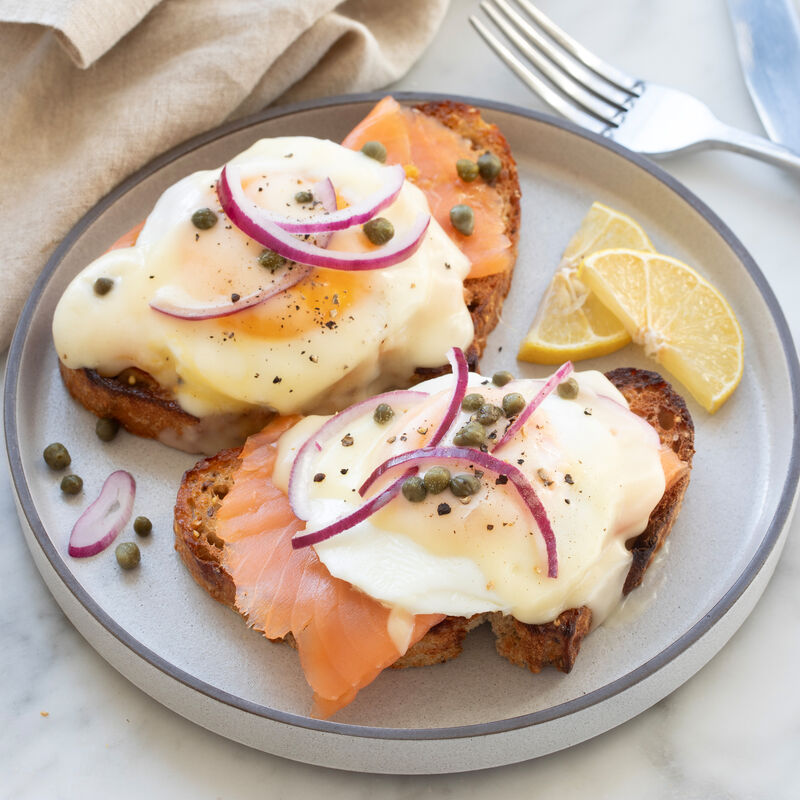 Smoked Salmon Eggs Benedict