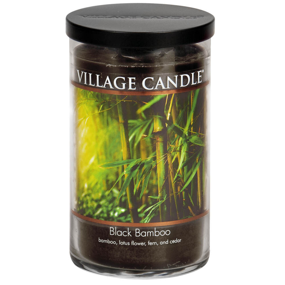 Black Bamboo Candle - Decor Collection image number 0