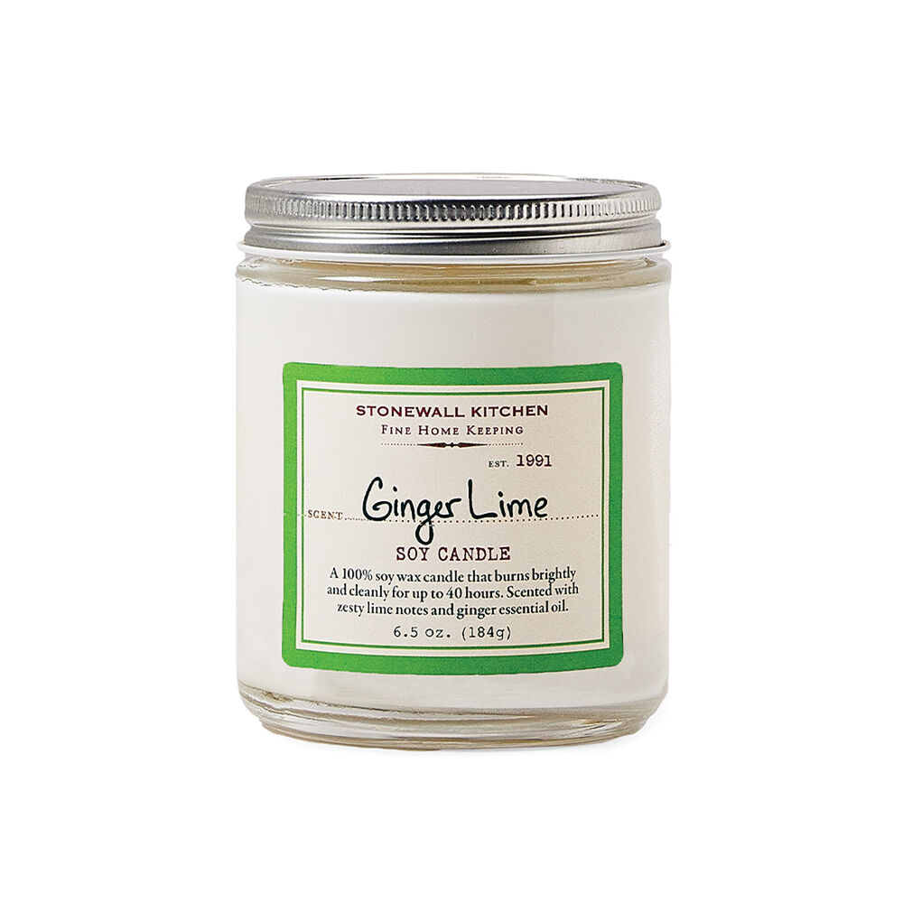 Ginger Lime Soy Candle image number 0