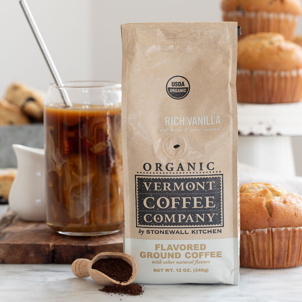 Organic Rich Vanilla Ground Coffee image number 1