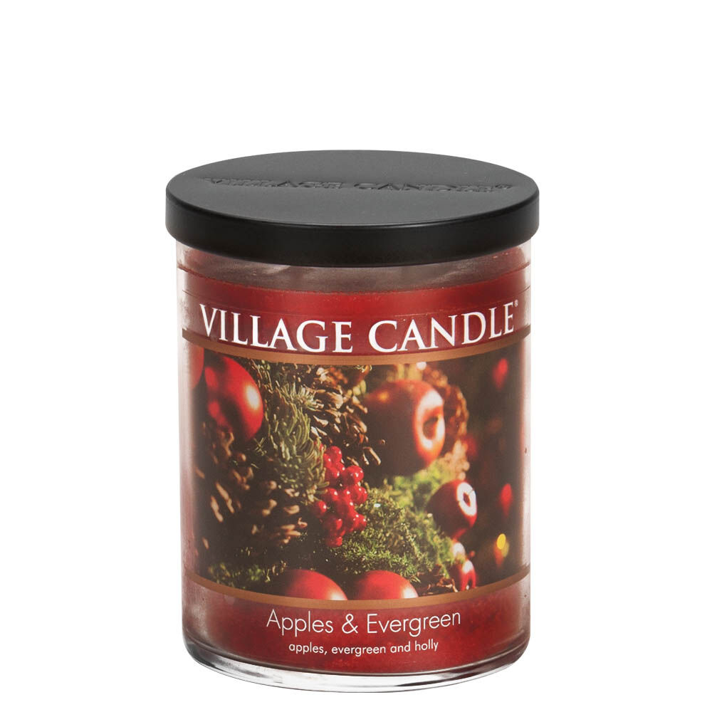 Apples & Evergreen Candle image number 1