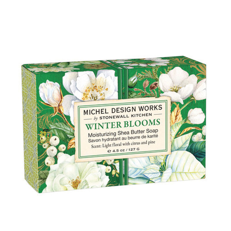 Winter Blooms Boxed Single Soap
