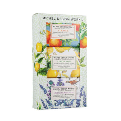 Botanicals Bath Soap Bar Gift Set (3-Piece)