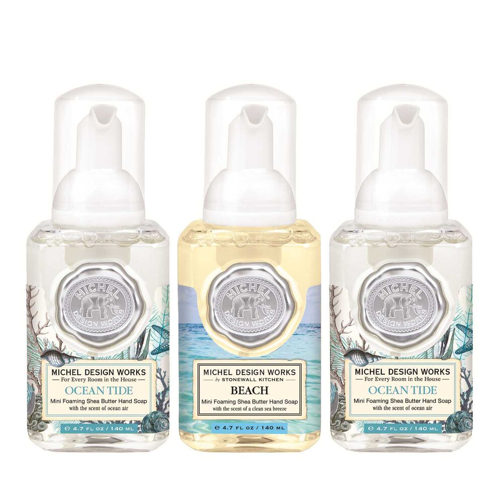 Seaside Mini Foaming Hand Soap Set