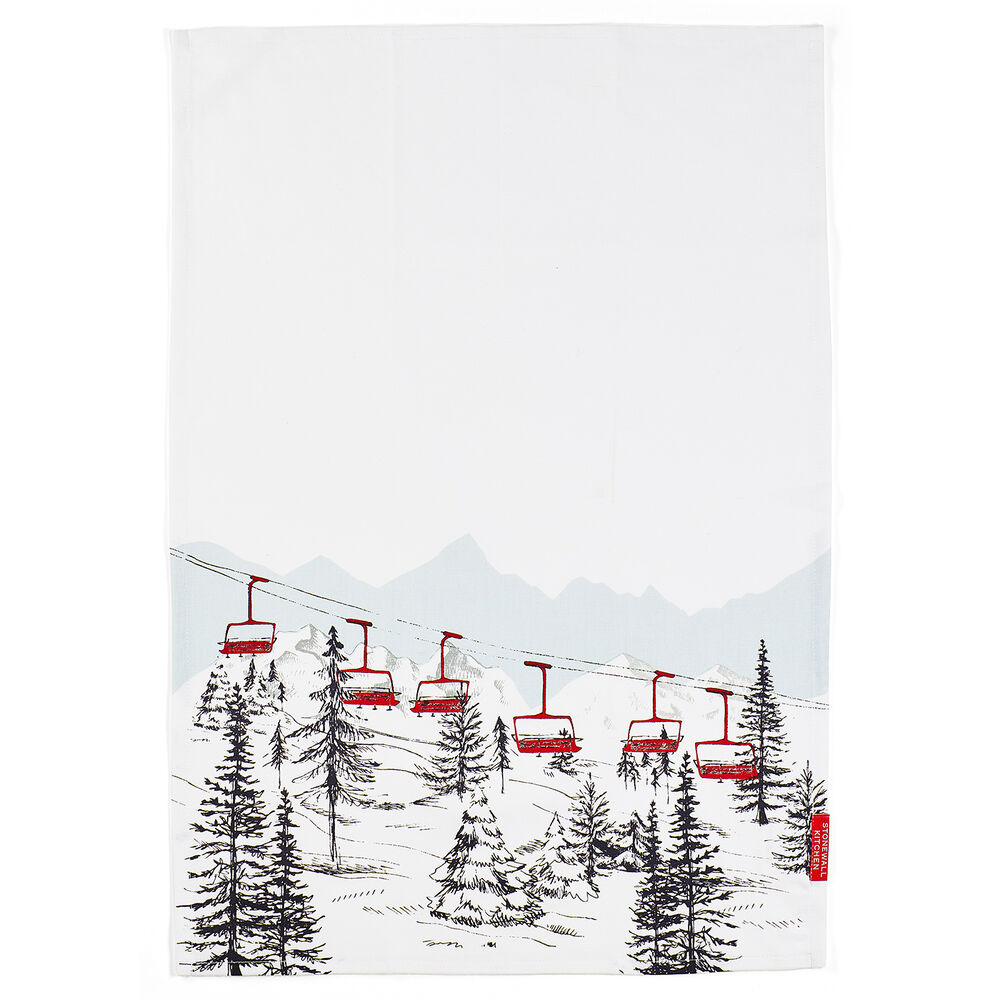 Set of 4 Ski Lodge & Cabin Sweet Cabin Dish Towels Kitchen Hand Towels  Target