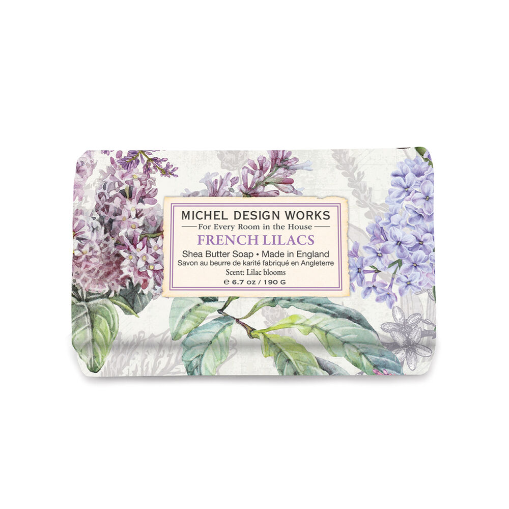 French Lilacs Medium Bath Soap