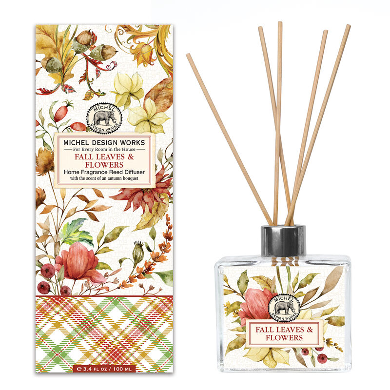 Fall Leaves & Flowers Home Fragrance Reed Diffuser