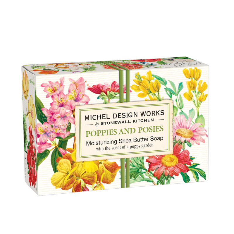 Poppies and Posies Boxed Single Soap