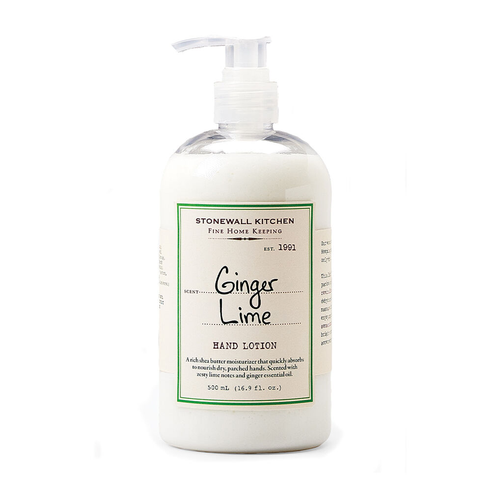 Ginger Lime Hand Lotion Stonewall Kitchen