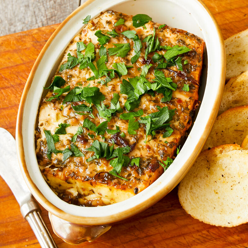 Roasted Apple Baked Feta