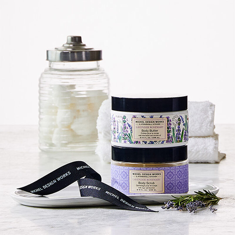 Lavender Rosemary Bath Time Essentials