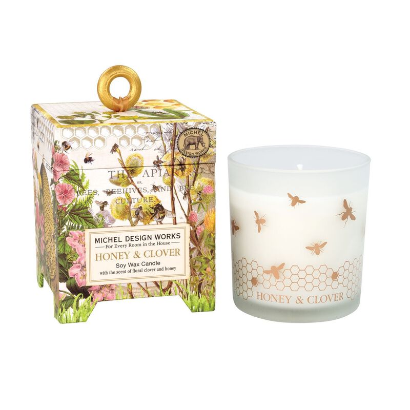 Honey and Clover 6.5 oz Soy Wax Candle