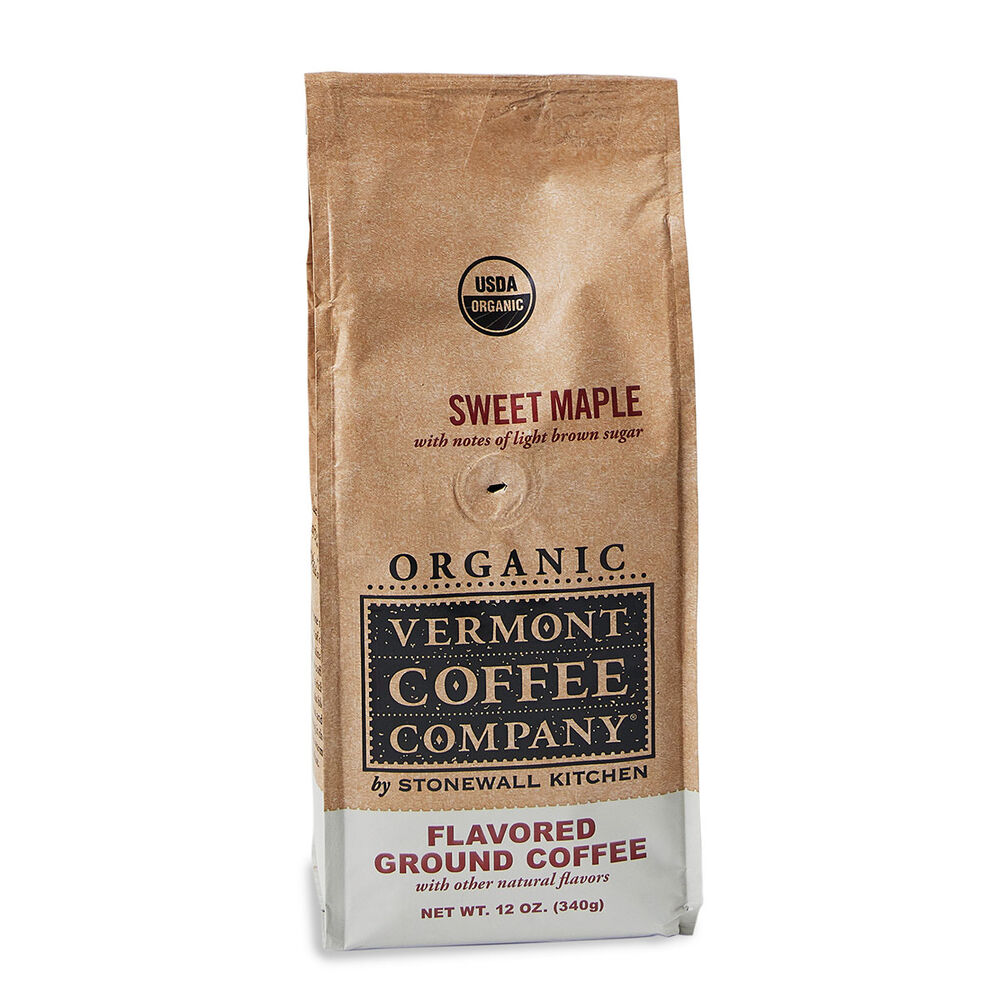 Organic Sweet Maple Ground Coffee Stonewall Kitchen