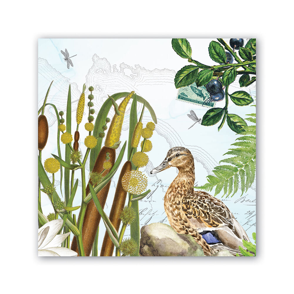 By the Lake Cocktail Napkins