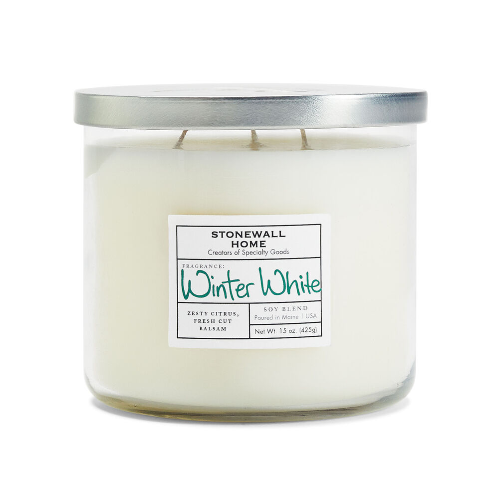 Stonewall Home Winter White Candle Collection image number 1