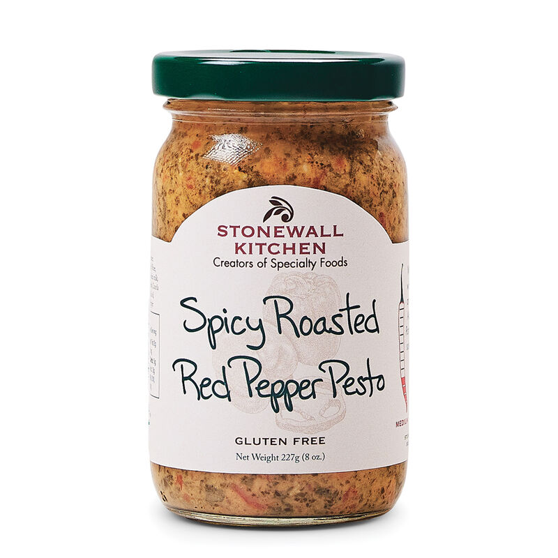 Spicy Roasted Red Pepper Pesto