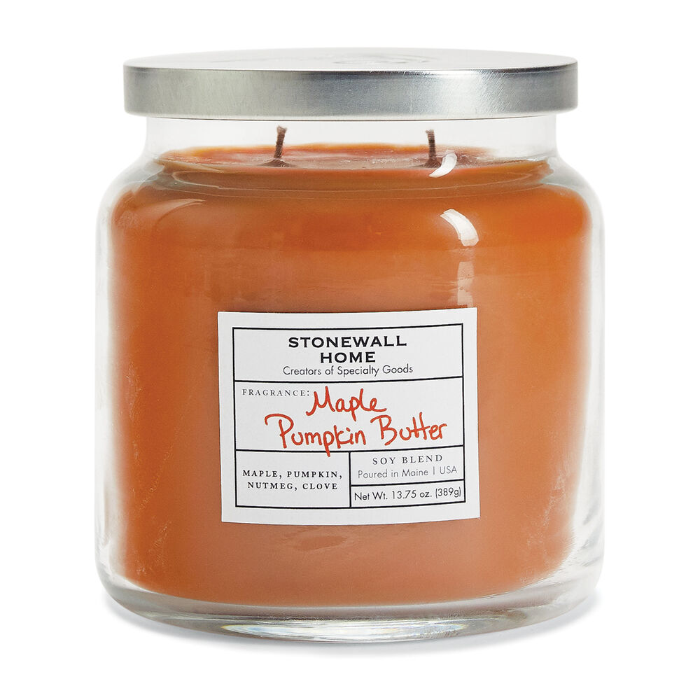 Stonewall Home Maple Pumpkin Butter Candle image number 0